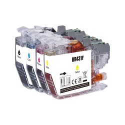 Brother LC431 full set ink cartridge Compatible