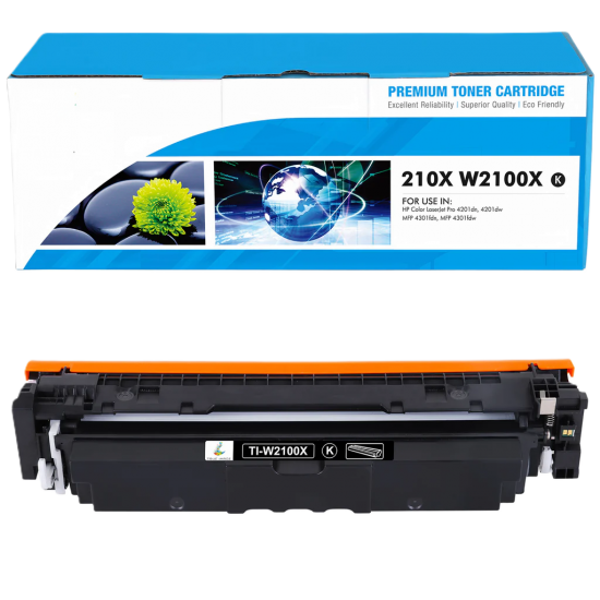 HP 210X W2100X Toner Cartridge compatible Tonerink brand