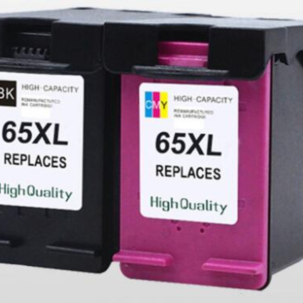 Hp 65xl Hp 65 Xl Black Or Tricolour Ink Cartridge High Yield 6053