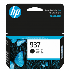 Genuine HP Cartridge 937 Black