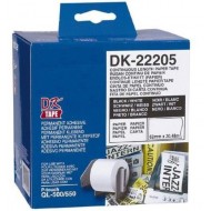 Brother DK22205 62MM P-Touch Paper Tape Tonerink Brand